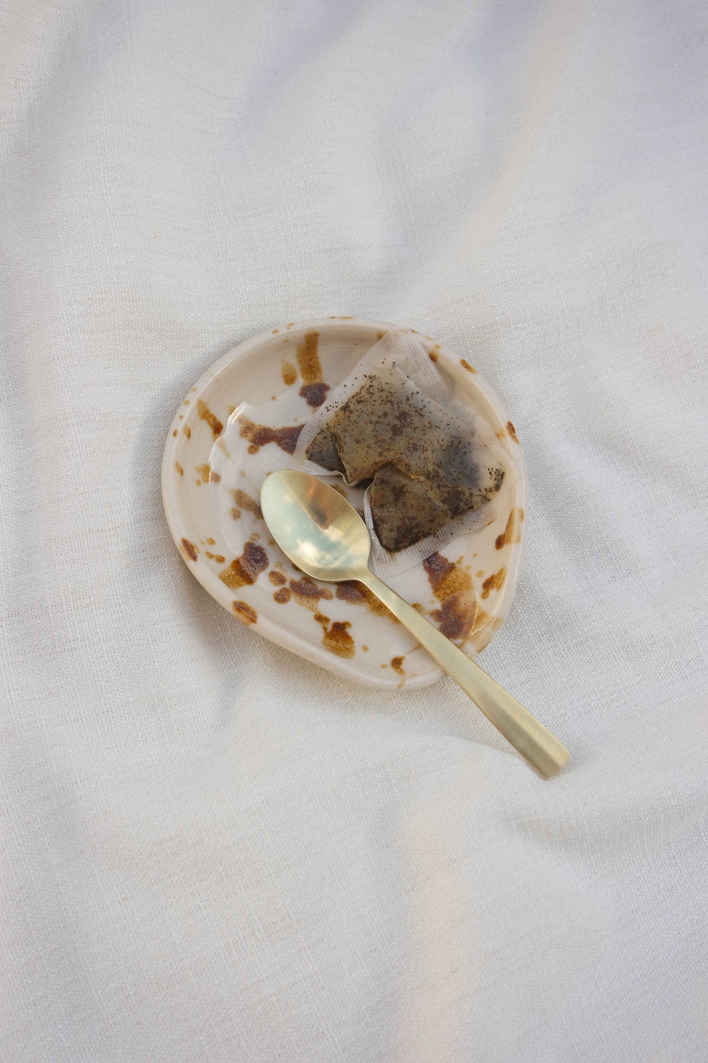Spoon Rest | Brown Splatter