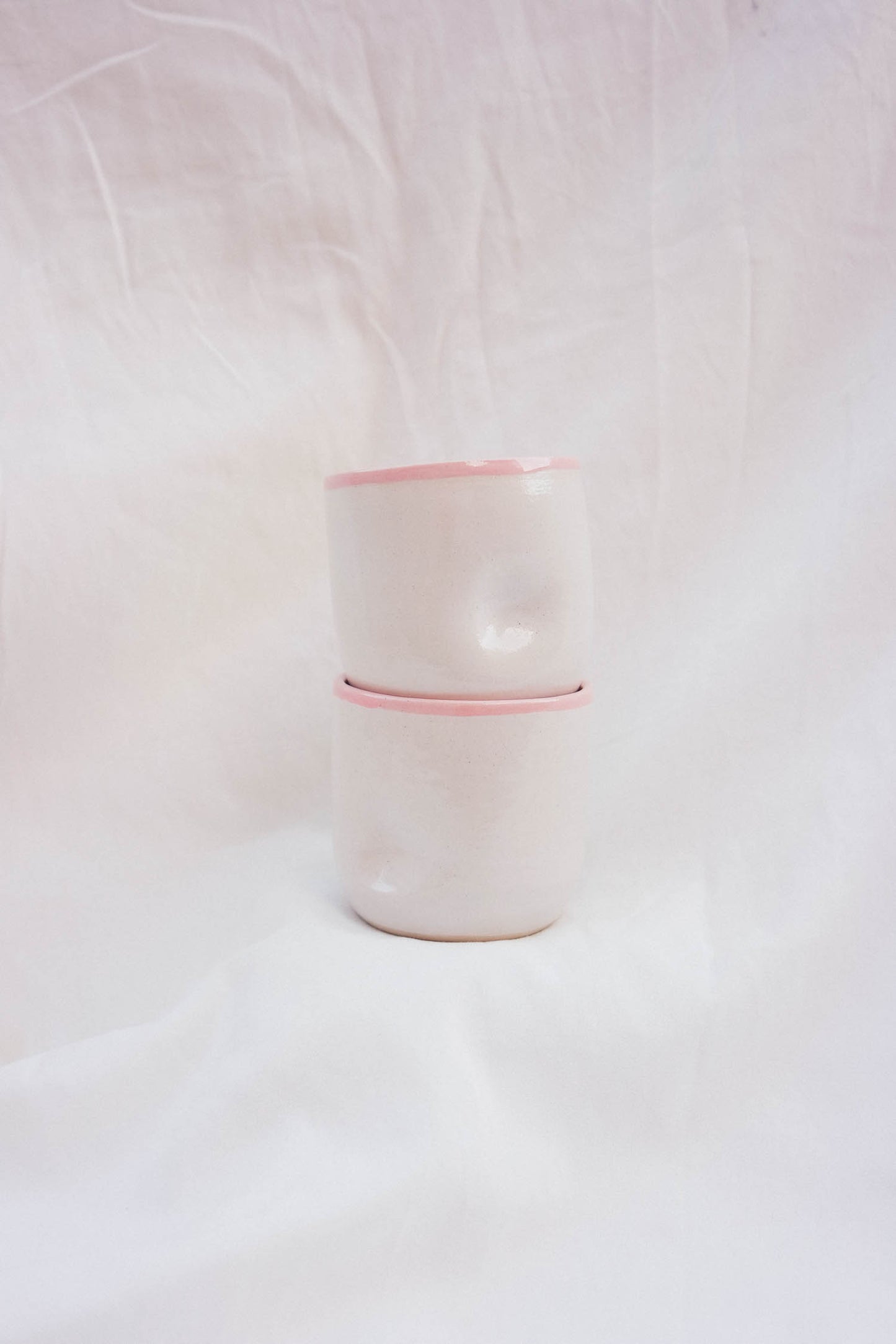 Thumbler | Pink and White