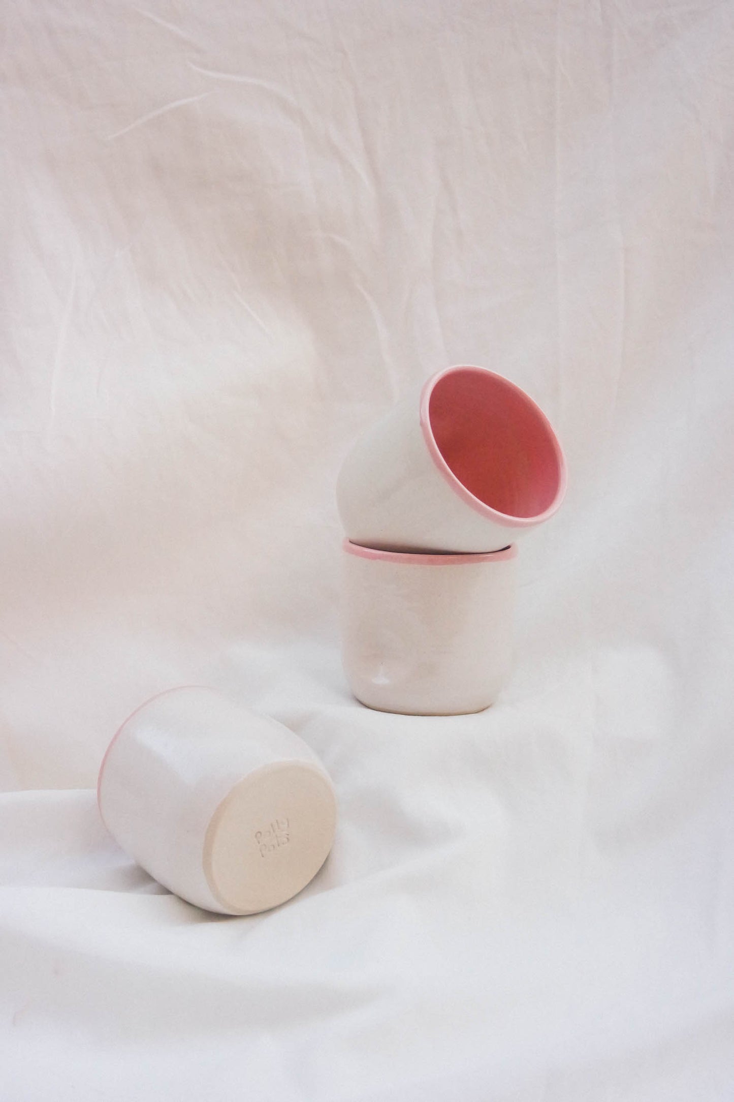 Thumbler | Pink and White
