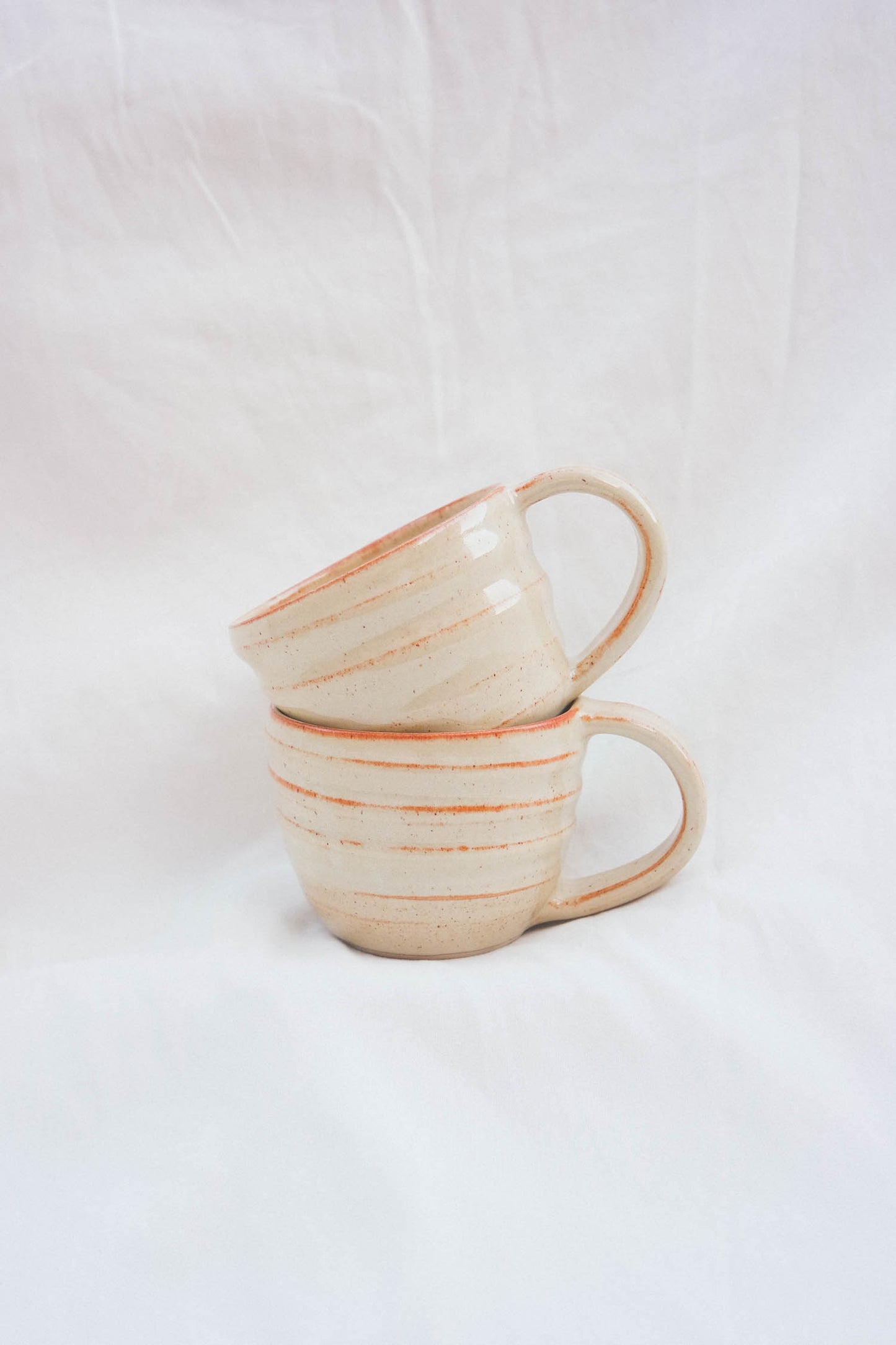 Short Swirl Mug | Vanilla Bean (extra cinnamon)