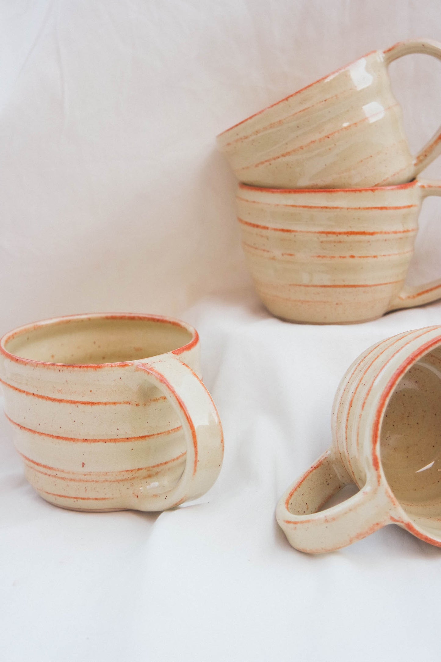 Short Swirl Mug | Vanilla Bean (extra cinnamon)