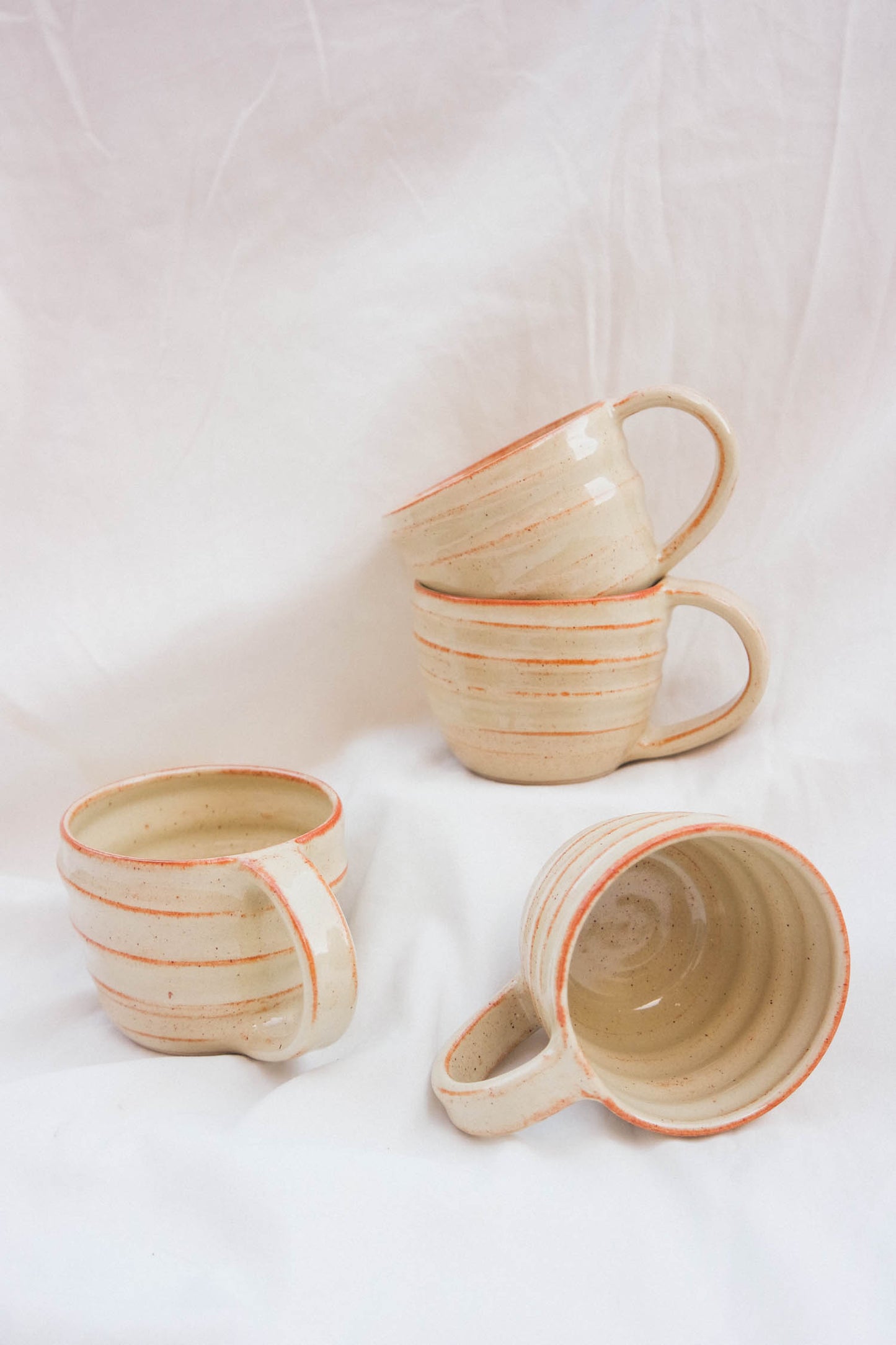 Short Swirl Mug | Vanilla Bean (extra cinnamon)