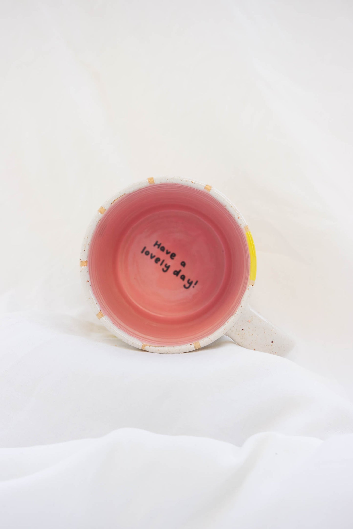 Smiley Large Mug (Pink)