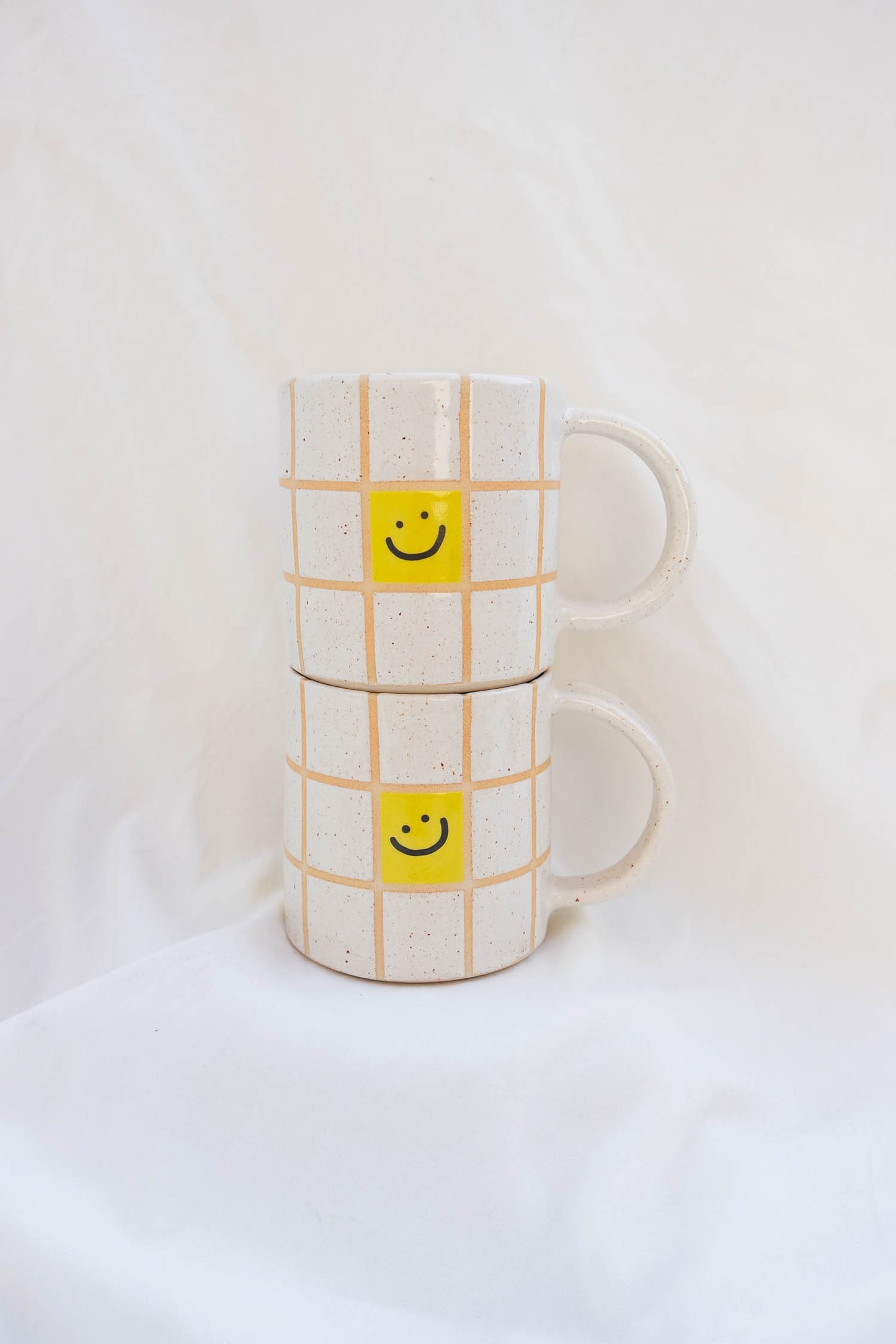 Smiley Large Mug (Pink)