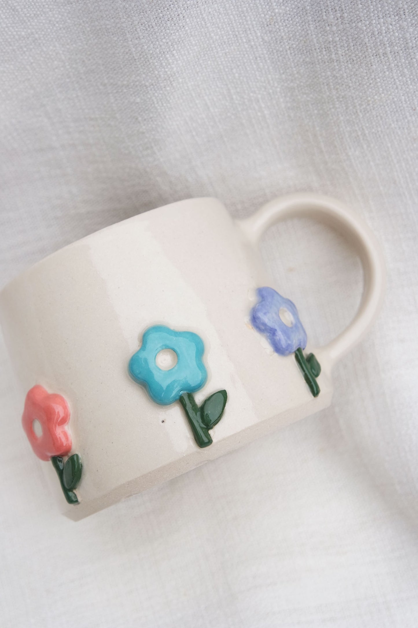Flower Puff Stem Mug | Multi (seconds)