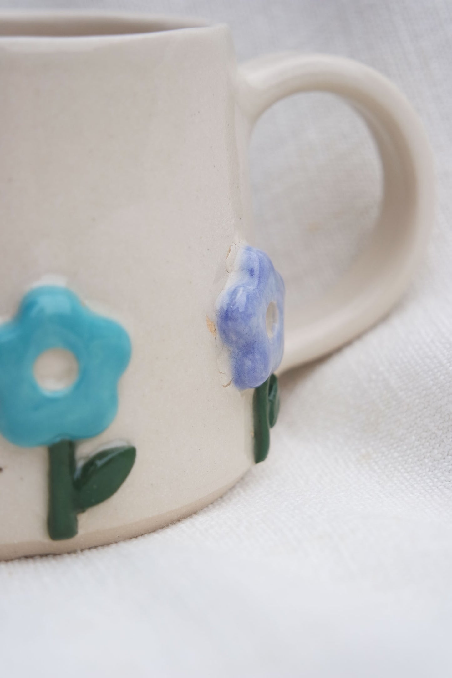 Flower Puff Stem Mug | Multi (seconds)