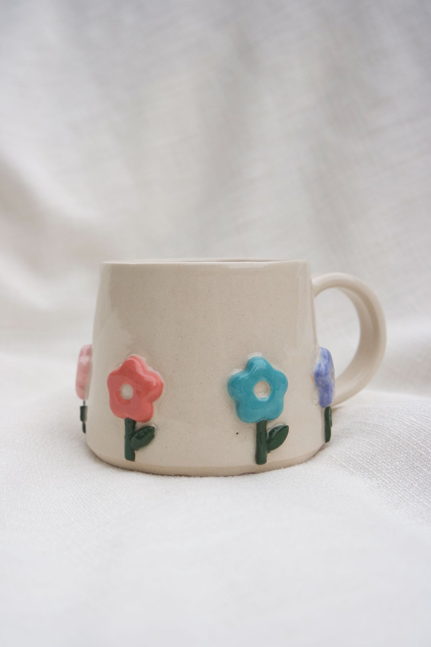 Flower Puff Stem Mug | Multi (seconds)