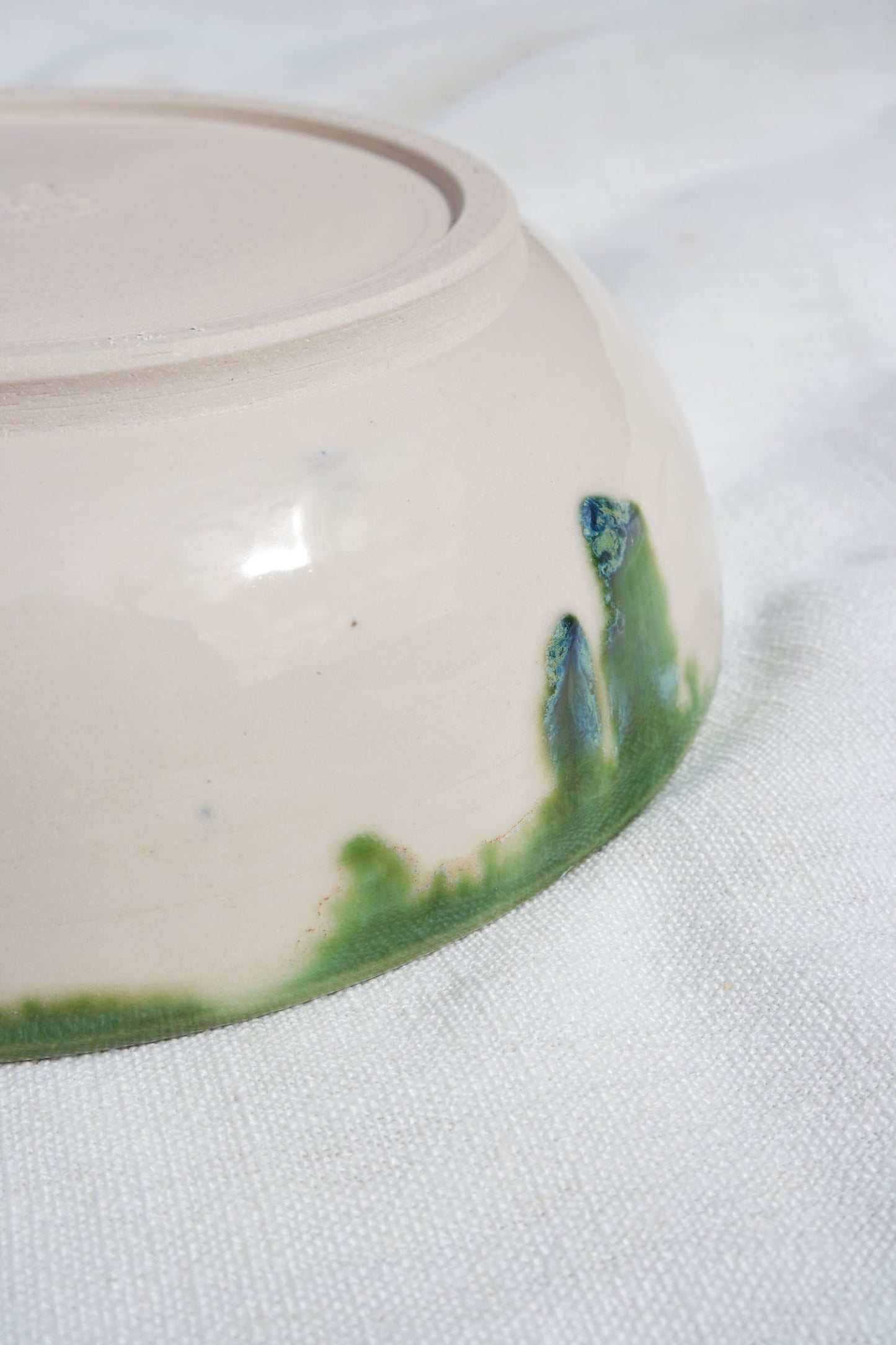 Dippy Bowl | Green drip