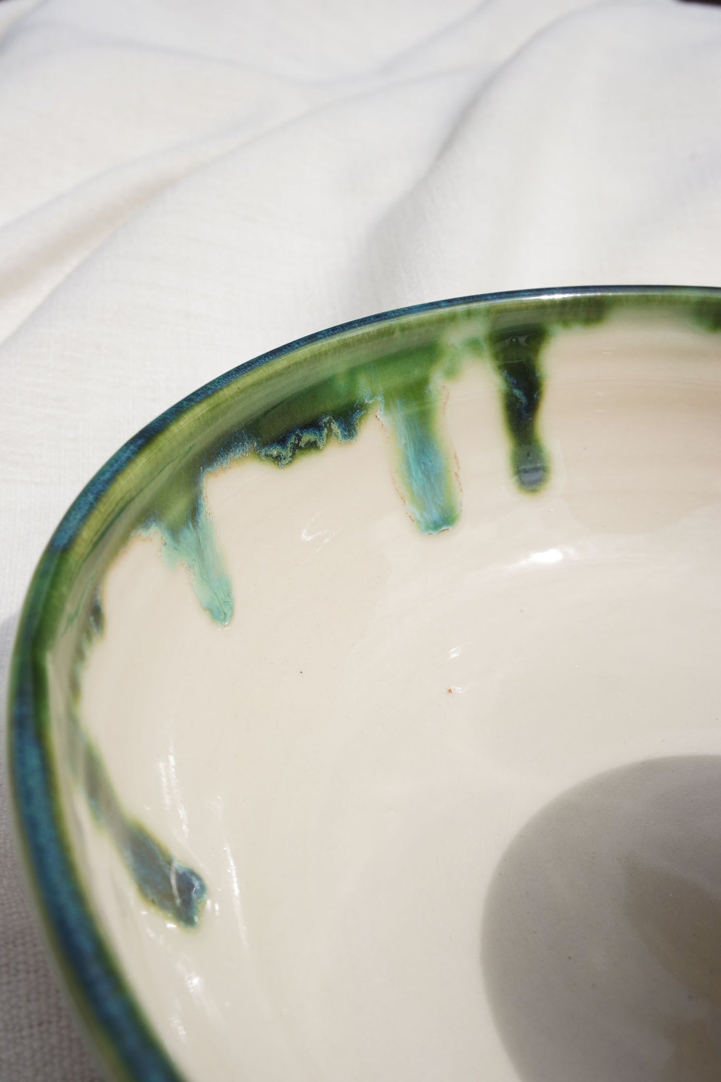 Dippy Bowl | Green drip