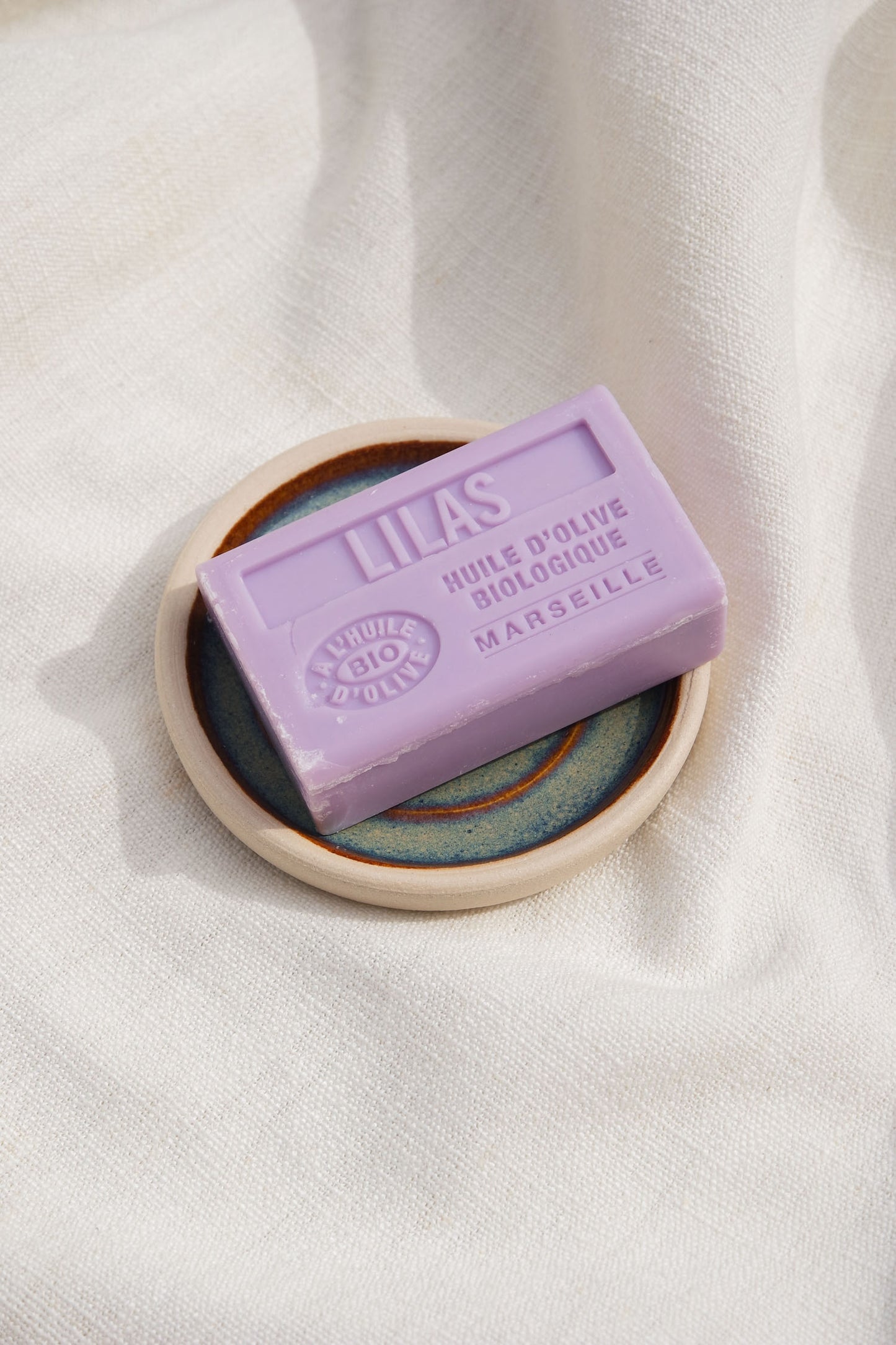 Soap Dish | Drippy Blue Brown swirl