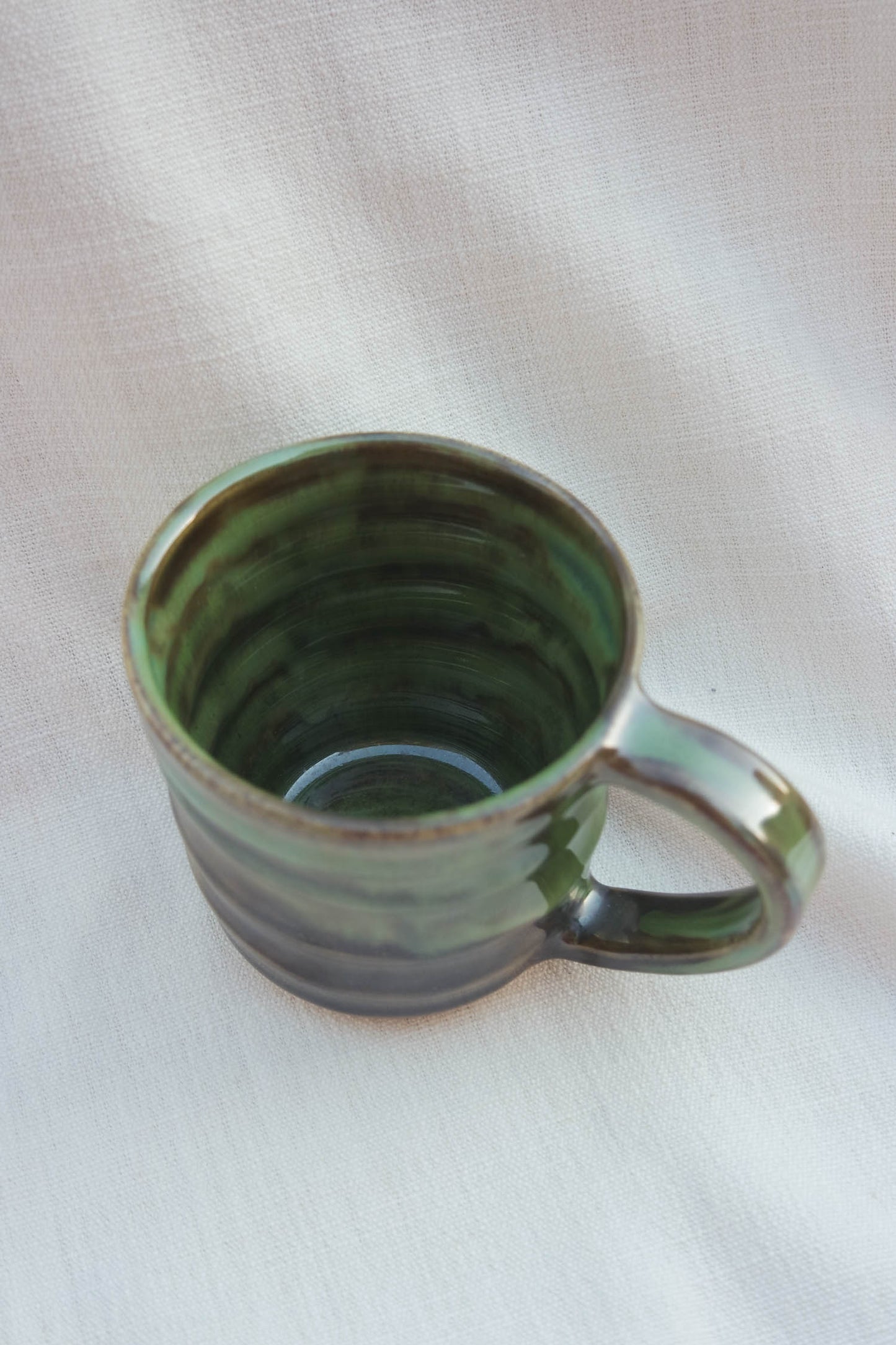 Tall Swirl Mug | Army Green