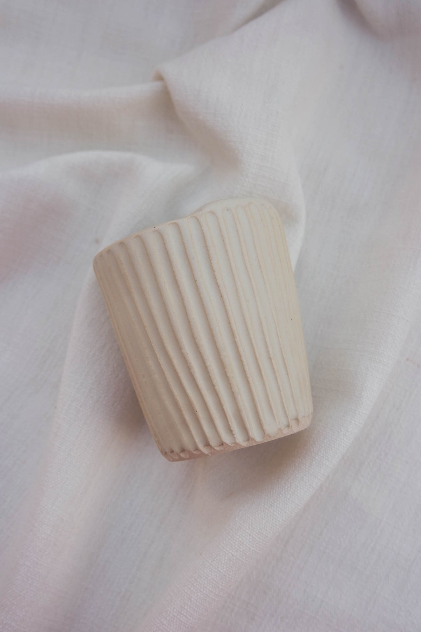 Travel Cup | Alabaster White Flute