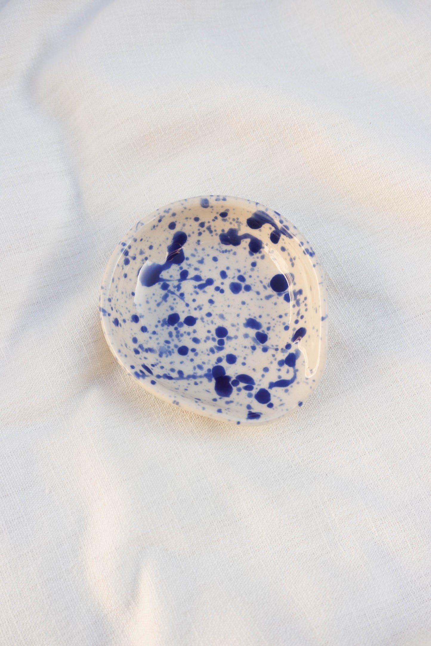 Spoon Rest | Cobalt Splatter