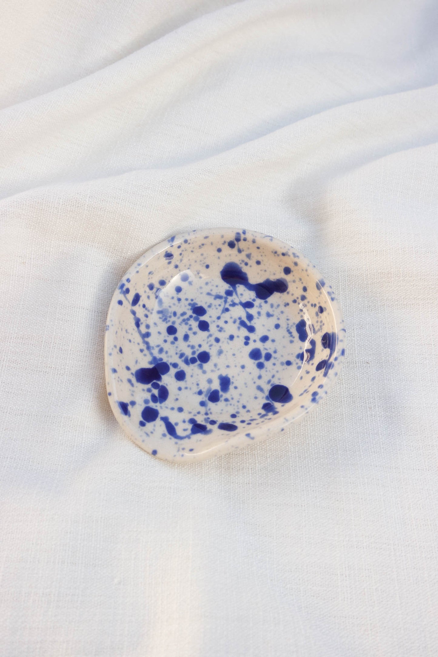 Spoon Rest | Cobalt Splatter