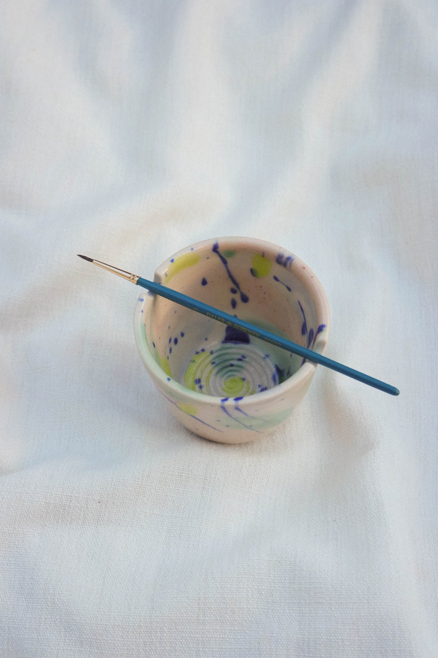 Paint Brush Pot | Splatter