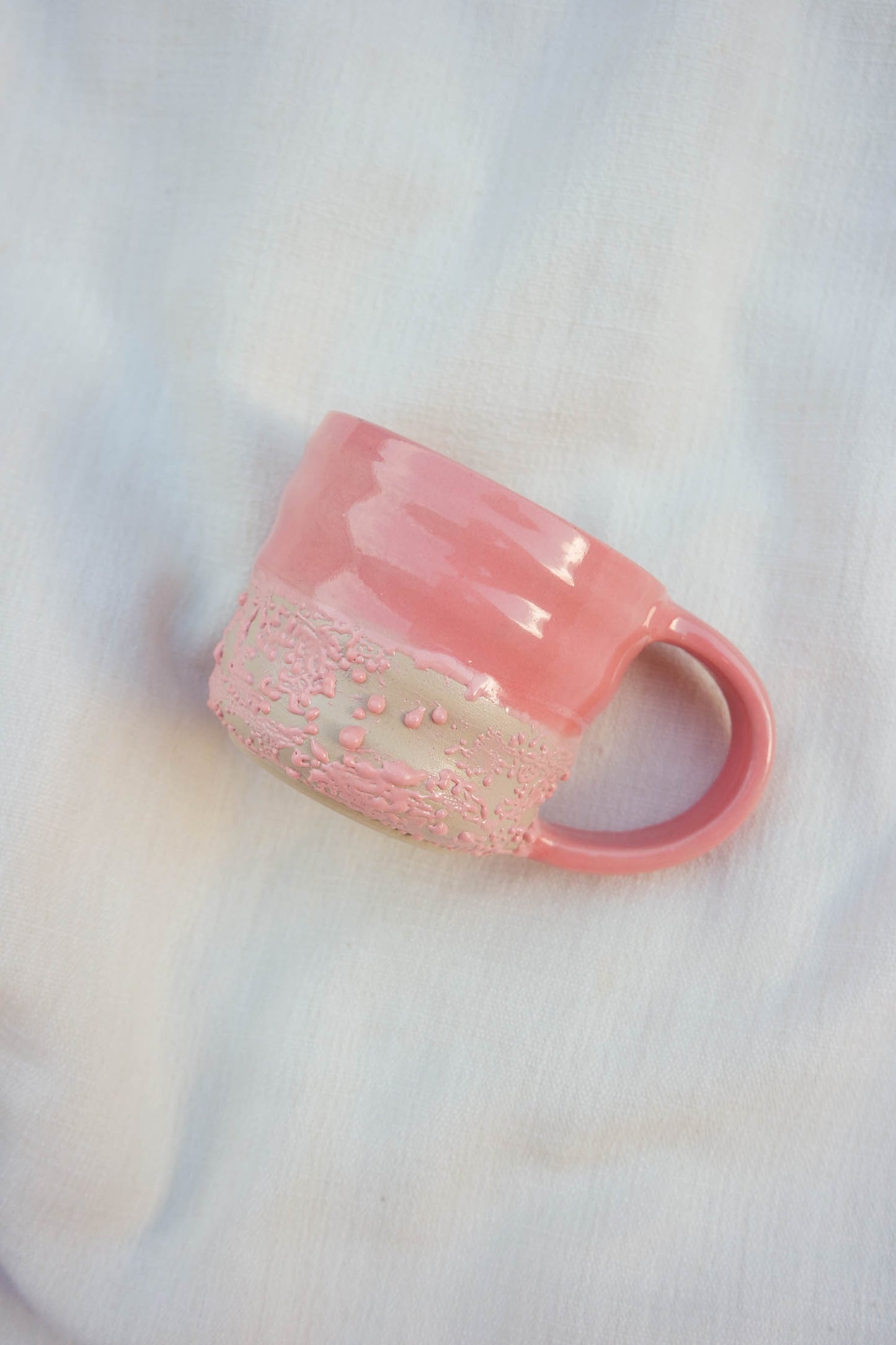 Pink and Lime Sensory Mug