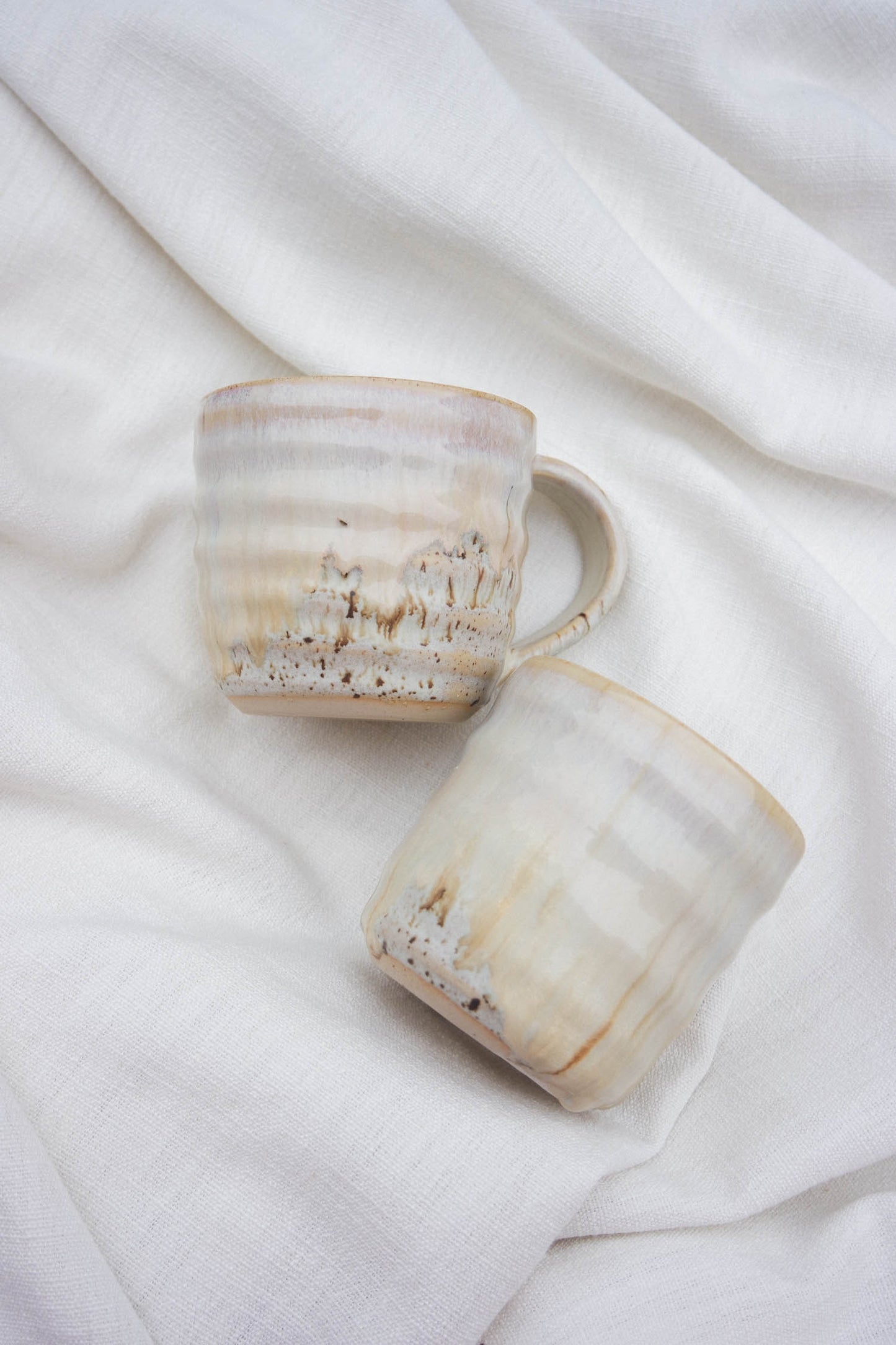 Tall Swirl Mug | Fairy Woodland Pearl