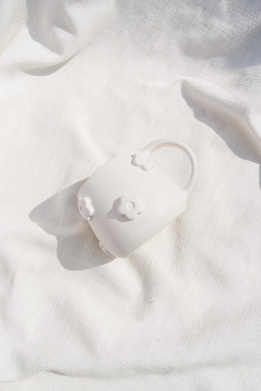Custom Flower Puff Scatter Mug