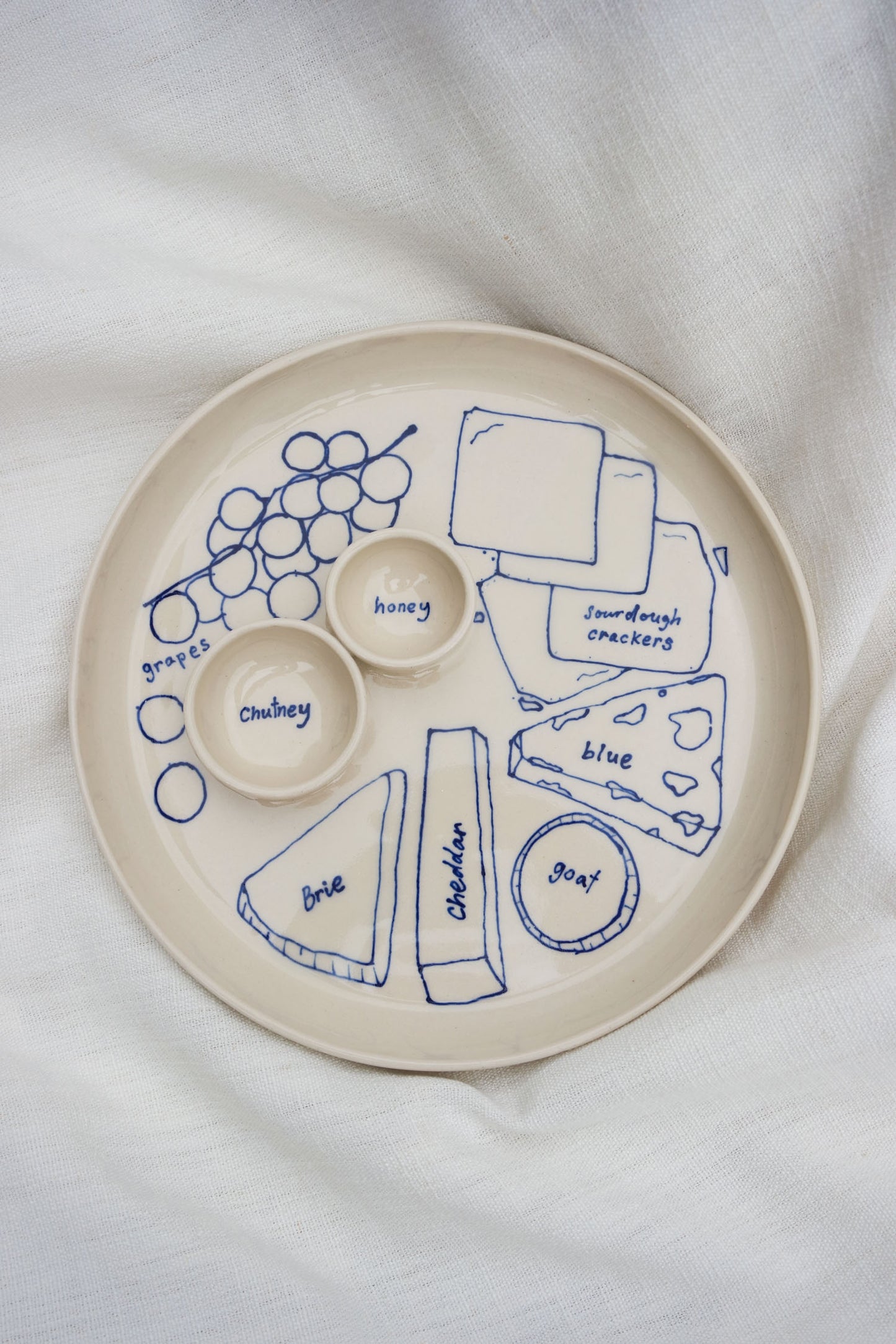 Dippy Dinner Plate | Cheeseboard [Made to order]