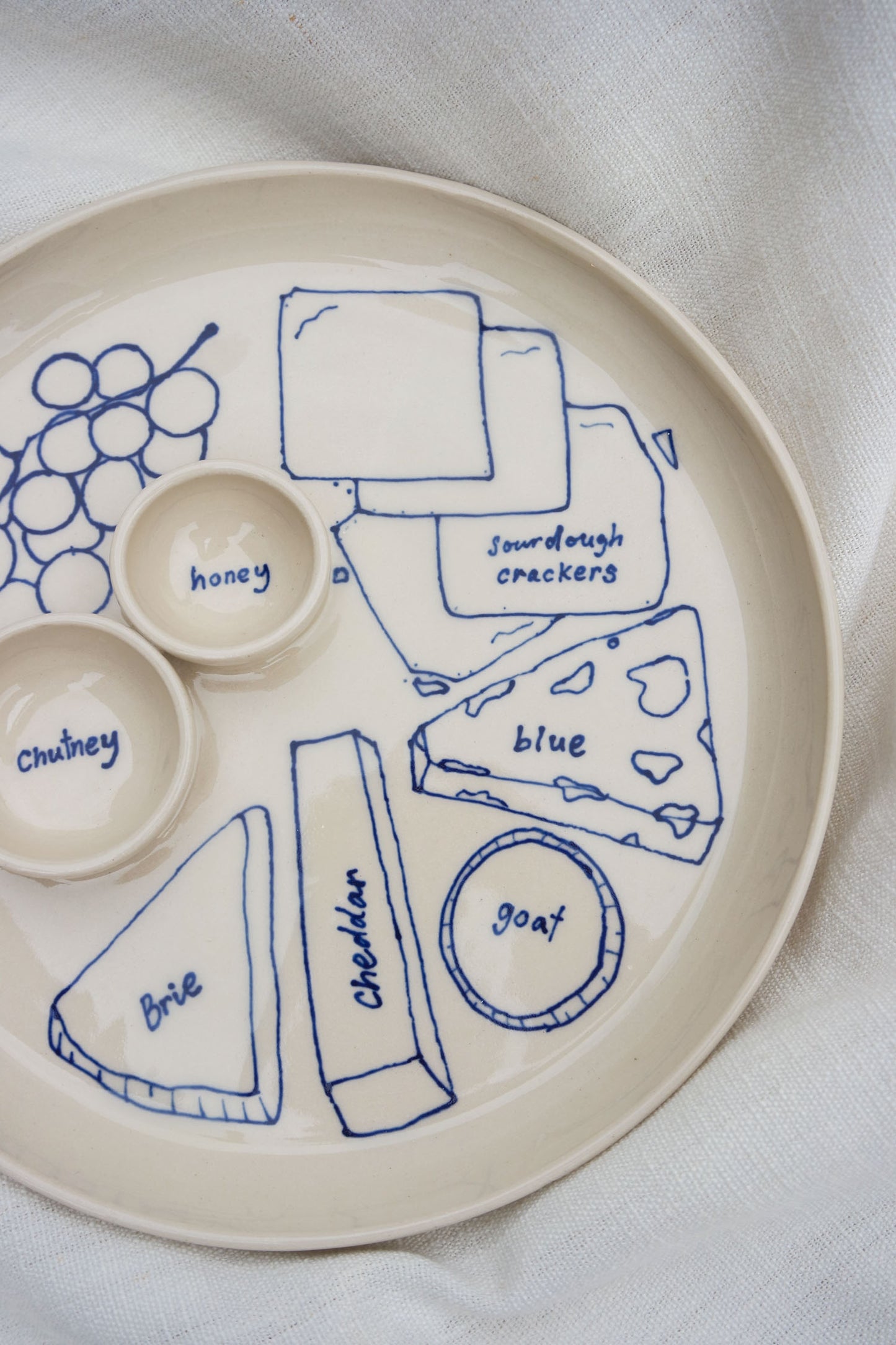 Dippy Dinner Plate | Cheeseboard [Made to order]