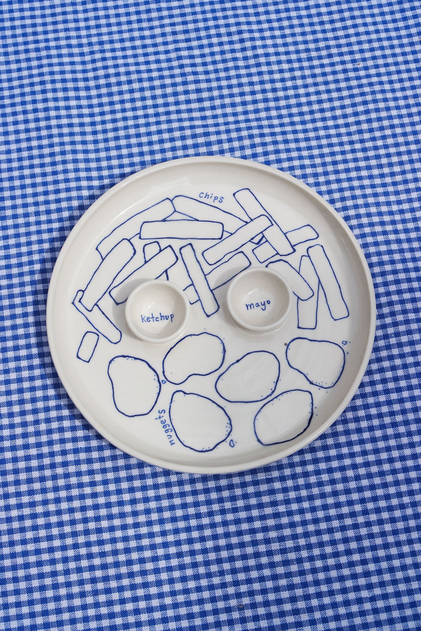 Custom Multi Dip Plate [illustrated]