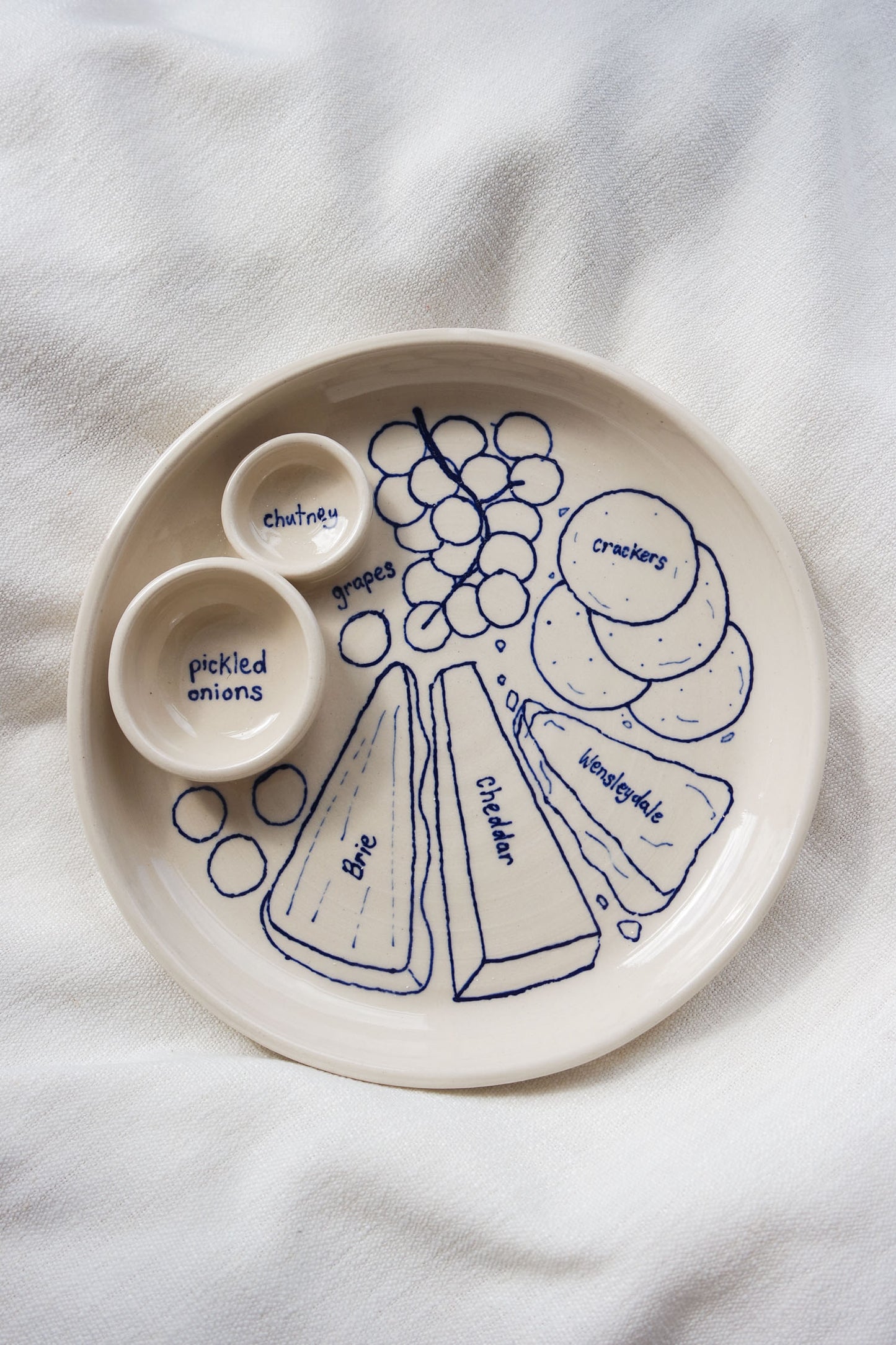 Custom Multi Dip Plate [illustrated]