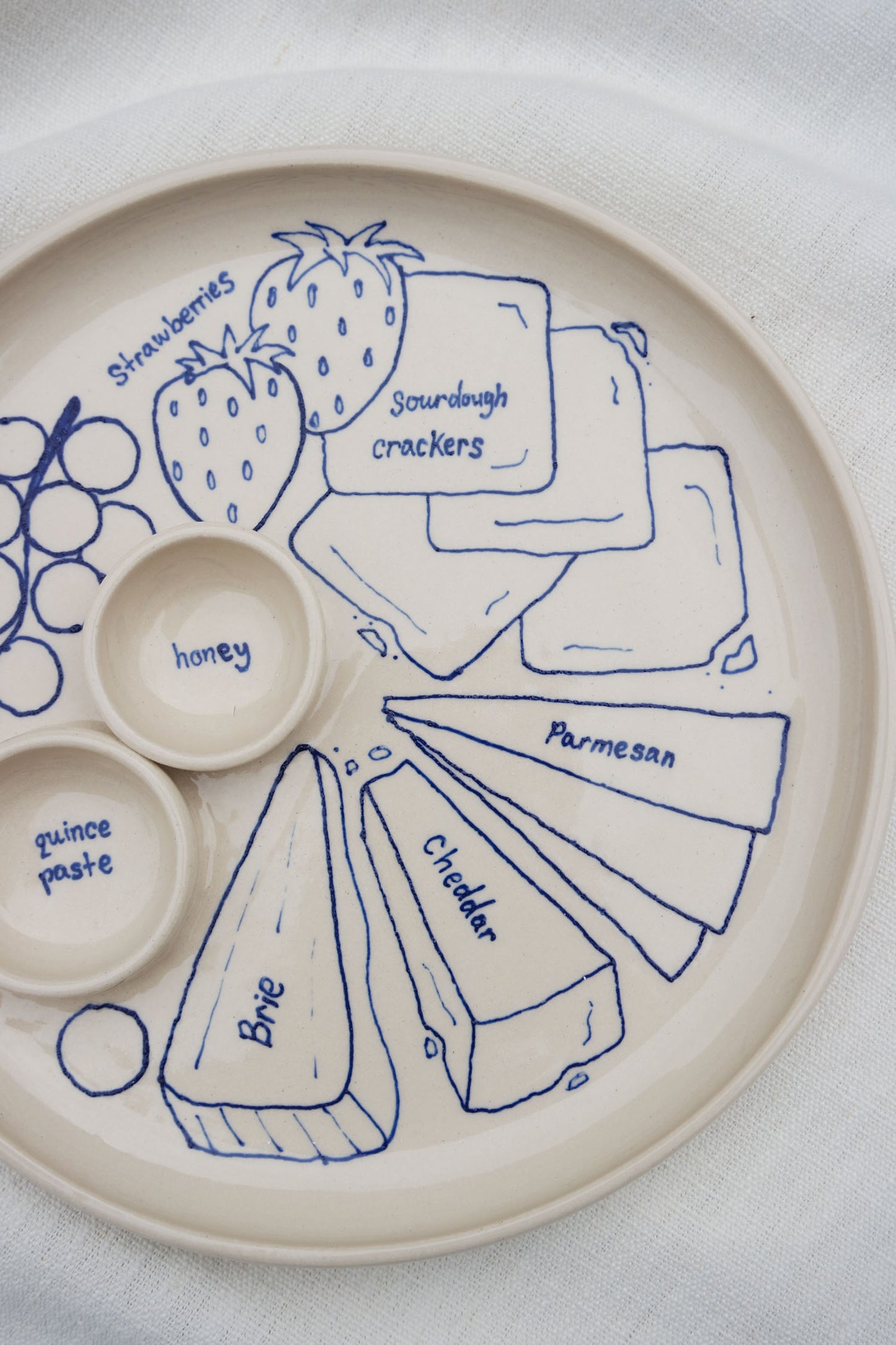 Custom Multi Dip Plate [illustrated]