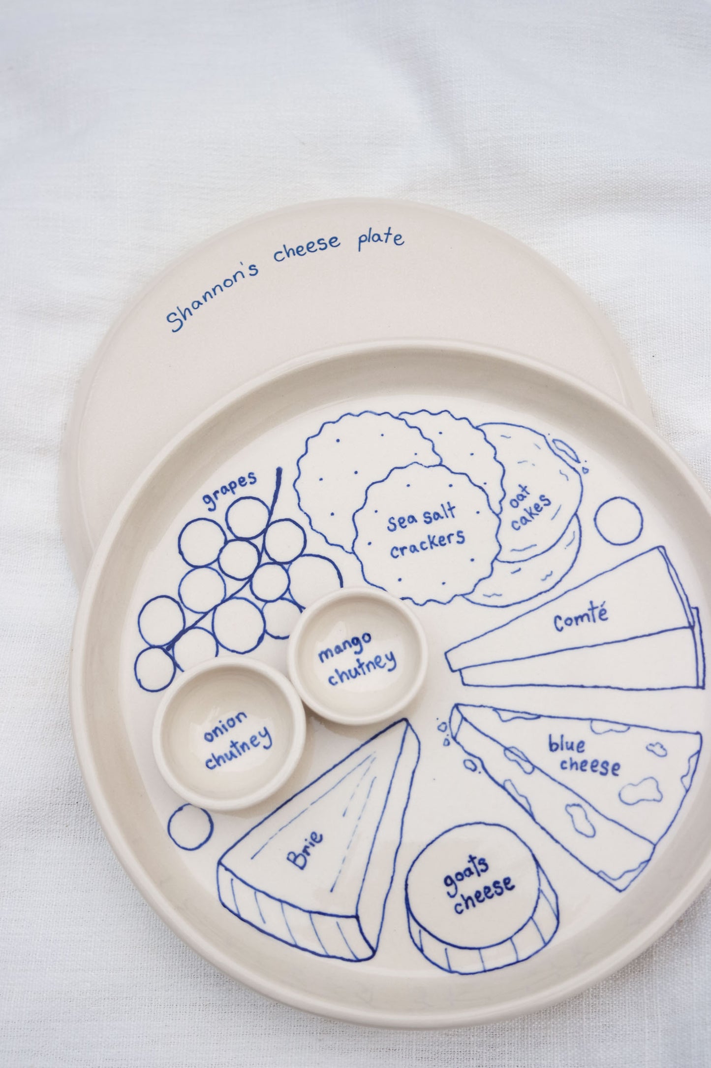 Custom Multi Dip Plate [illustrated]