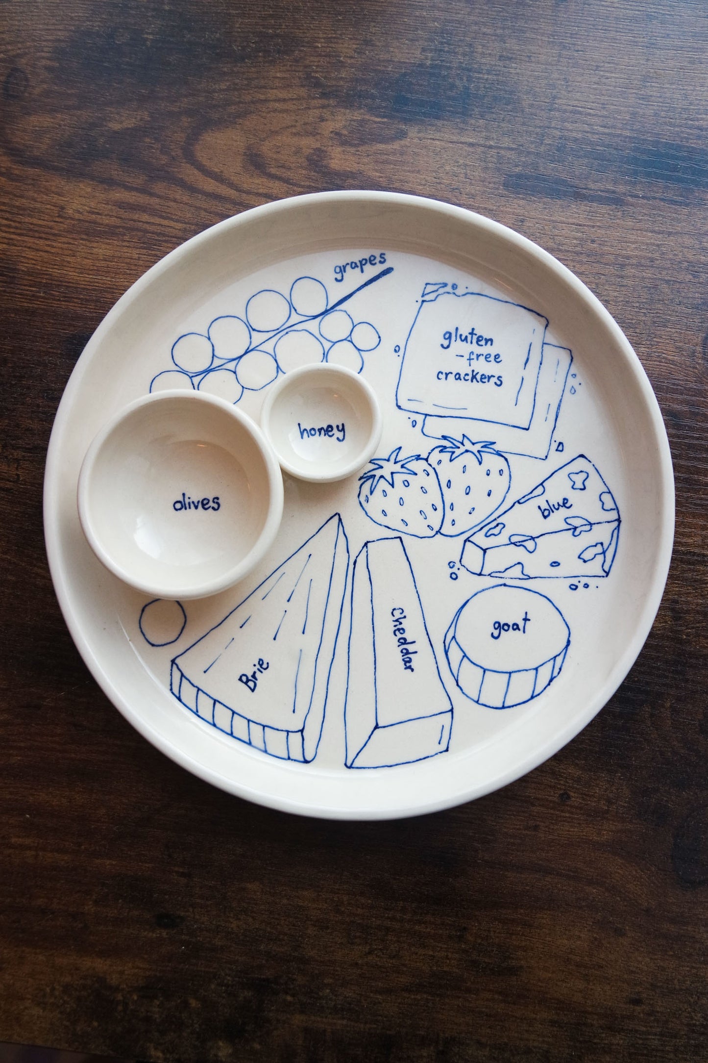 Custom Multi Dip Plate [illustrated]