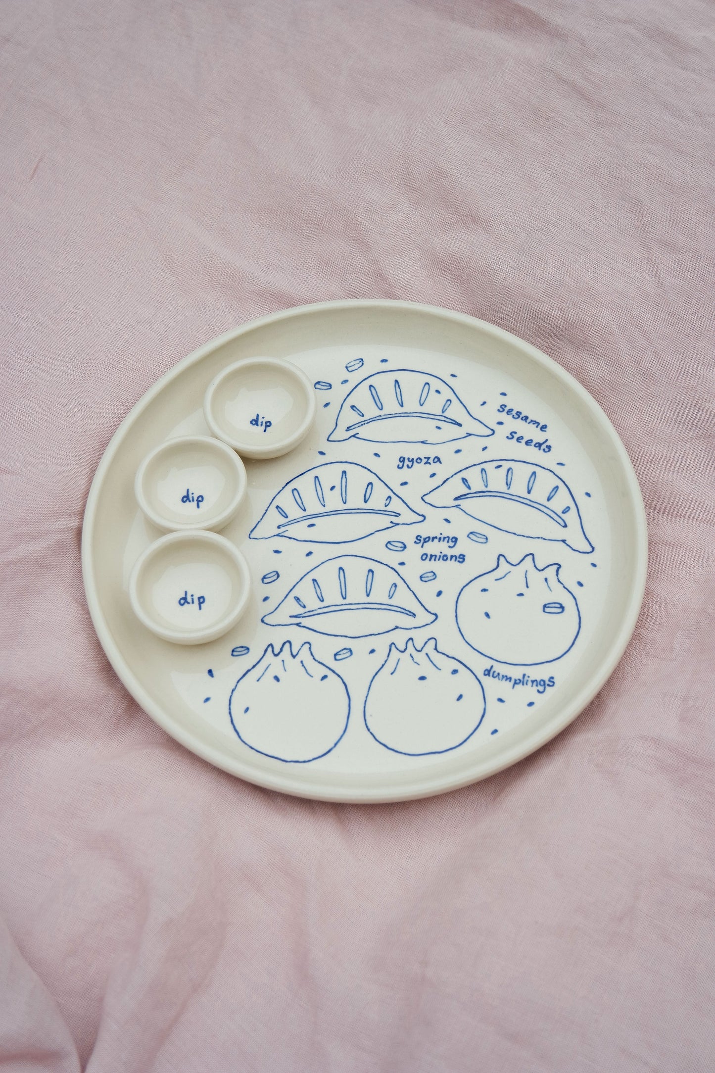 Dippy Dinner Plate | Dumplings
