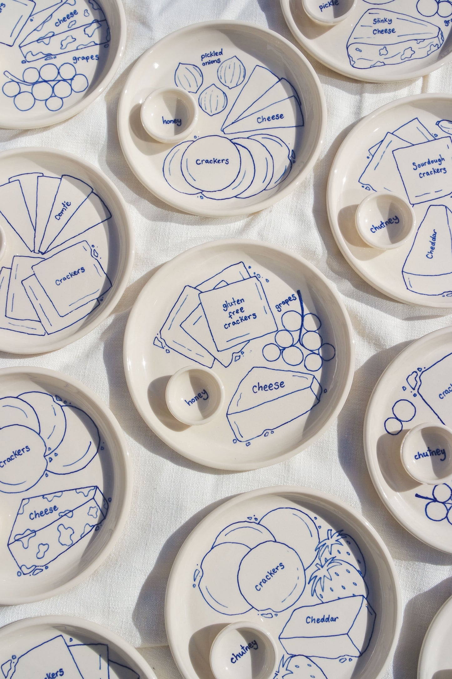 Cheese & Gluten Free Crackers Mini cheeseboard plate