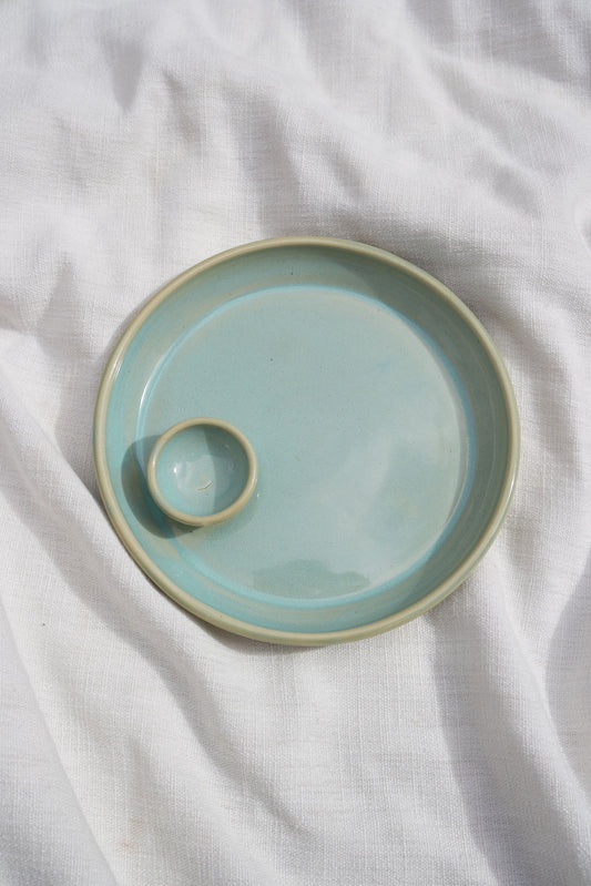 Mini cheeseboard plate in Spearmint *seconds
