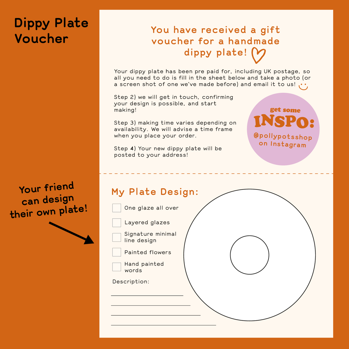 Dippy Plate Gift Card (Physical)